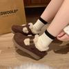 Winter Velvet Korean Version Student Board Shoes, Sports Warm and Casual Shoes