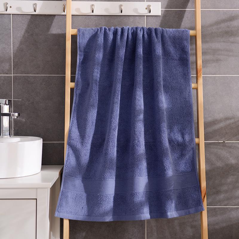 Quick-Drying, Absorbent, No-Shed, Thickened Unisex Bath Towel - 100% Pure Cotton for Adults