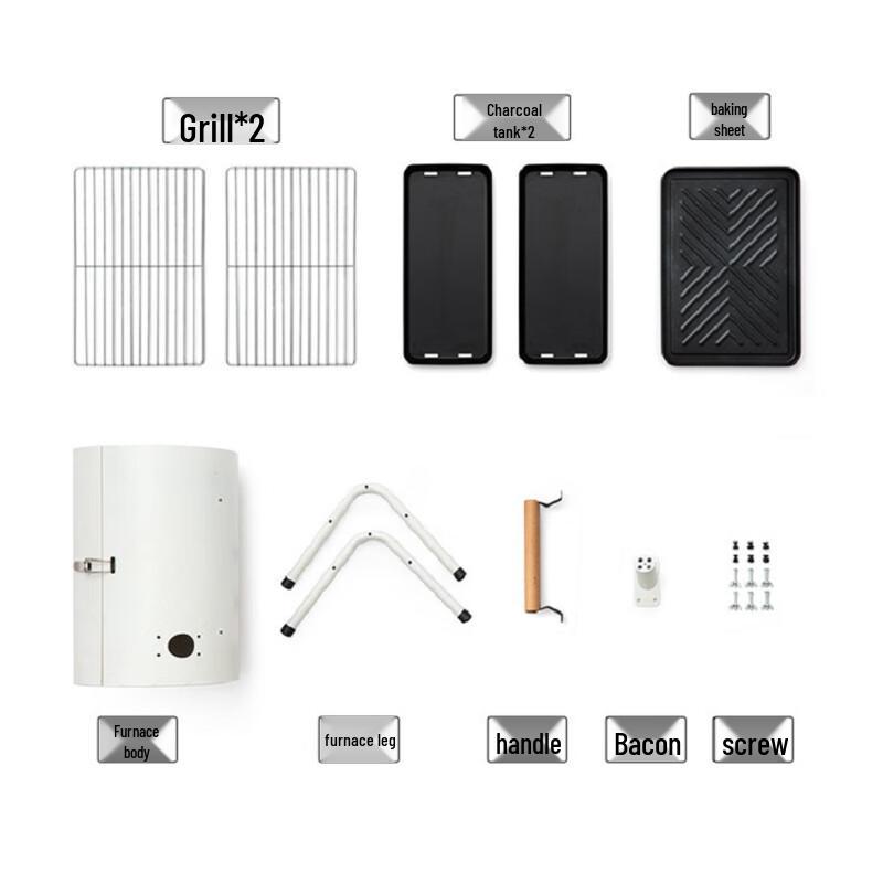 Lilang Outdoor Portable Chimney Grill