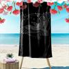 Celestial Bird In Flight Print Beach Towel, Quick Drying, Suitable for Travel, Outdoor Sports, Jogging, the Beach and Swimming, Gift