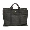 Hermes Bürotasche Her Line Tote MM Tragetasche Canvas grau Unisex Gebraucht