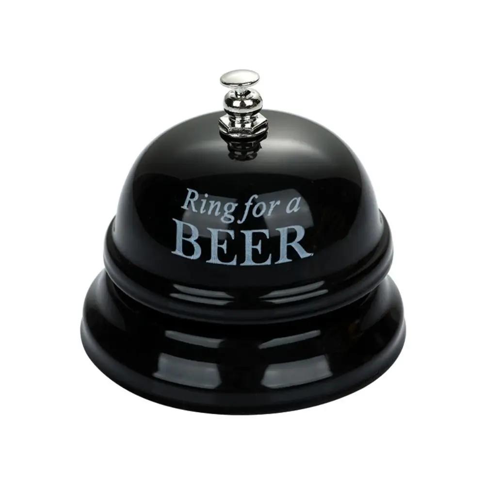 Practical Stable Base Desk Call Bell Alloy Craft Funny Restaurant Timer Novelty Metal Service Bell Beer