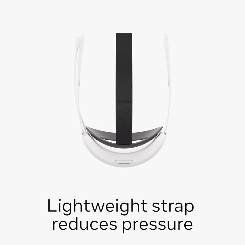 Meta Quest Elite Strap | Compatible with Meta Quest 3/3S | Comfortable Weight Distribution | Adjustable and Ergonomic Fit | Reduces Pressure and