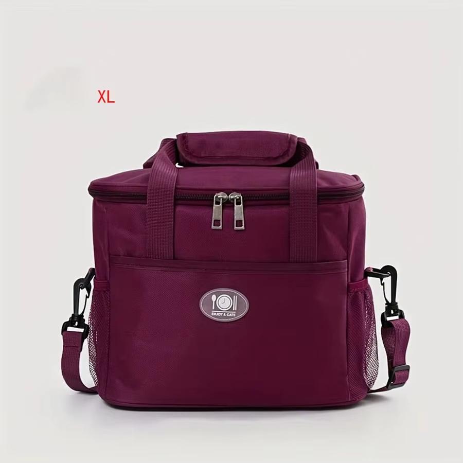 Insulated Lunch Bag,Reusable Freezer Cooler Bag,Office School Picnic Beach,Adjustable Shoulder Strap,Suitable For Kids/Adults
