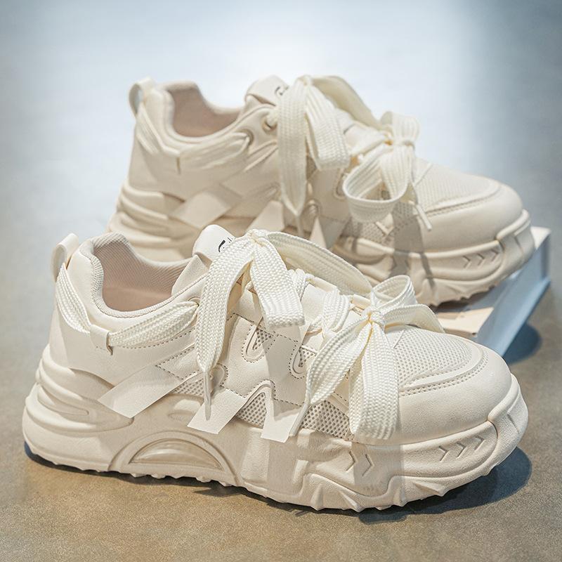 

Autumn men s shoes new breathable mesh sports shoes men s trend versatile white shoes platform trendy shoes 39