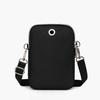 Double Zipper Women Small Crossbody Phone Bag Waterproof Multi Pocket Female Mini Shoulder Bag FLAP with Double Zipper for Daily Travel