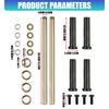 7501093 5020681 per Sportsman 400 500 570 600 700 Kit Albero Boccole Braccio A Inferiore Anteriore Sostituzione Accessori ATV