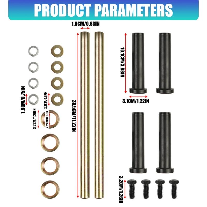 7501093 5020681 per Sportsman 400 500 570 600 700 Kit Albero Boccole Braccio A Inferiore Anteriore Sostituzione Accessori ATV