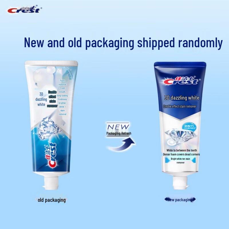Crest 3D White Dual Action Whitening Toothpaste