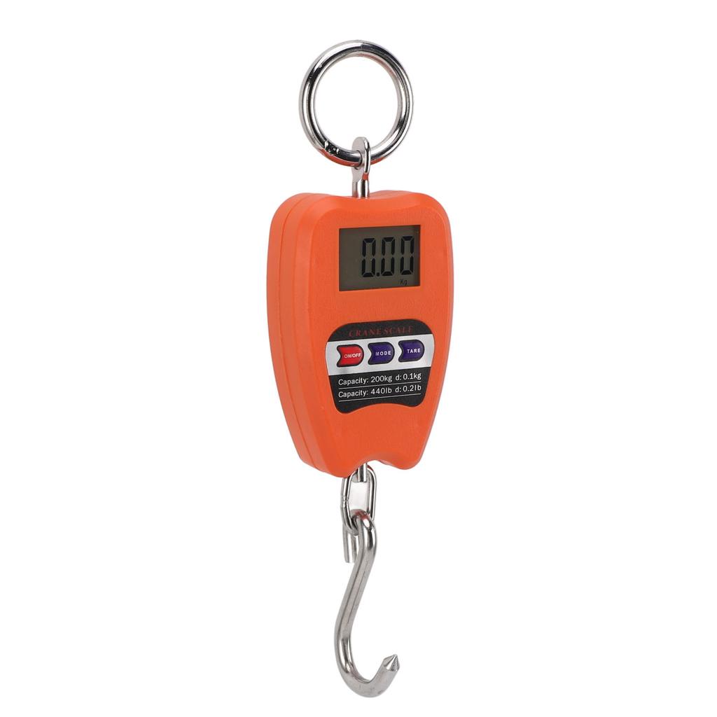 Portable Electronic Scale High Accuracy Digital Hanging Scale 200kg Weight Capacity Crane Scale for Food Luggage