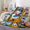 Donald Duck Adventures Flannel Blanket Super Soft Warm Cozy Blanket For Sofa Bed Office Travel Allseason Home Decor Gift
