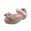 Toddler Kids Baby Girls Crystal Bling Sequins Single Princess Shoes Sandals