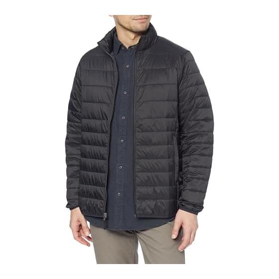 [Amazon Essentials] Puffer Jacket Lightweight Packable Waterproof Men s