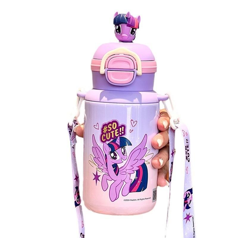 Детская термобутылка My Little Pony с соломинкой для школы и путешествий Twilight Sparkle