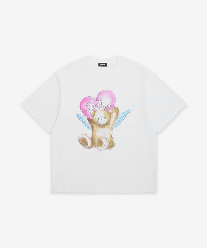 Weldeon Angel Teddy Short Sleeve T-Shirt - White / Wdtt026773Uwh