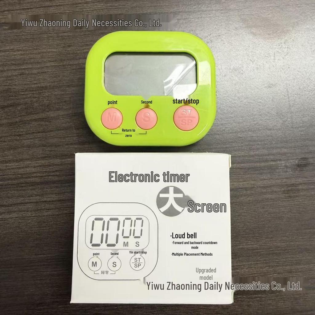Multi-Purpose Kitchen & Study Timer for Time Management