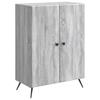 Sideboard Grey Sonoma 66 X 34.5 X 90 Cm Particleboard