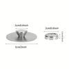 1PCS Stainless Steel Magnetic Soap Holder Container Bathroom Soap Holder Toilet Punch-free Soap Holder
