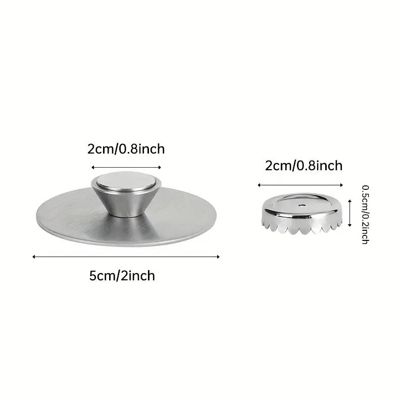 1PCS Stainless Steel Magnetic Soap Holder Container Bathroom Soap Holder Toilet Punch-free Soap Holder