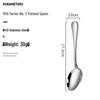 Abay Stainless Steel Pointed Stirring Spoon Set