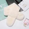 Children'S Scarf Winter Cartoon Plush Children'S Scarf Boys And Girls Warm Cross Imitation Rabbit Hair Children'S Neck