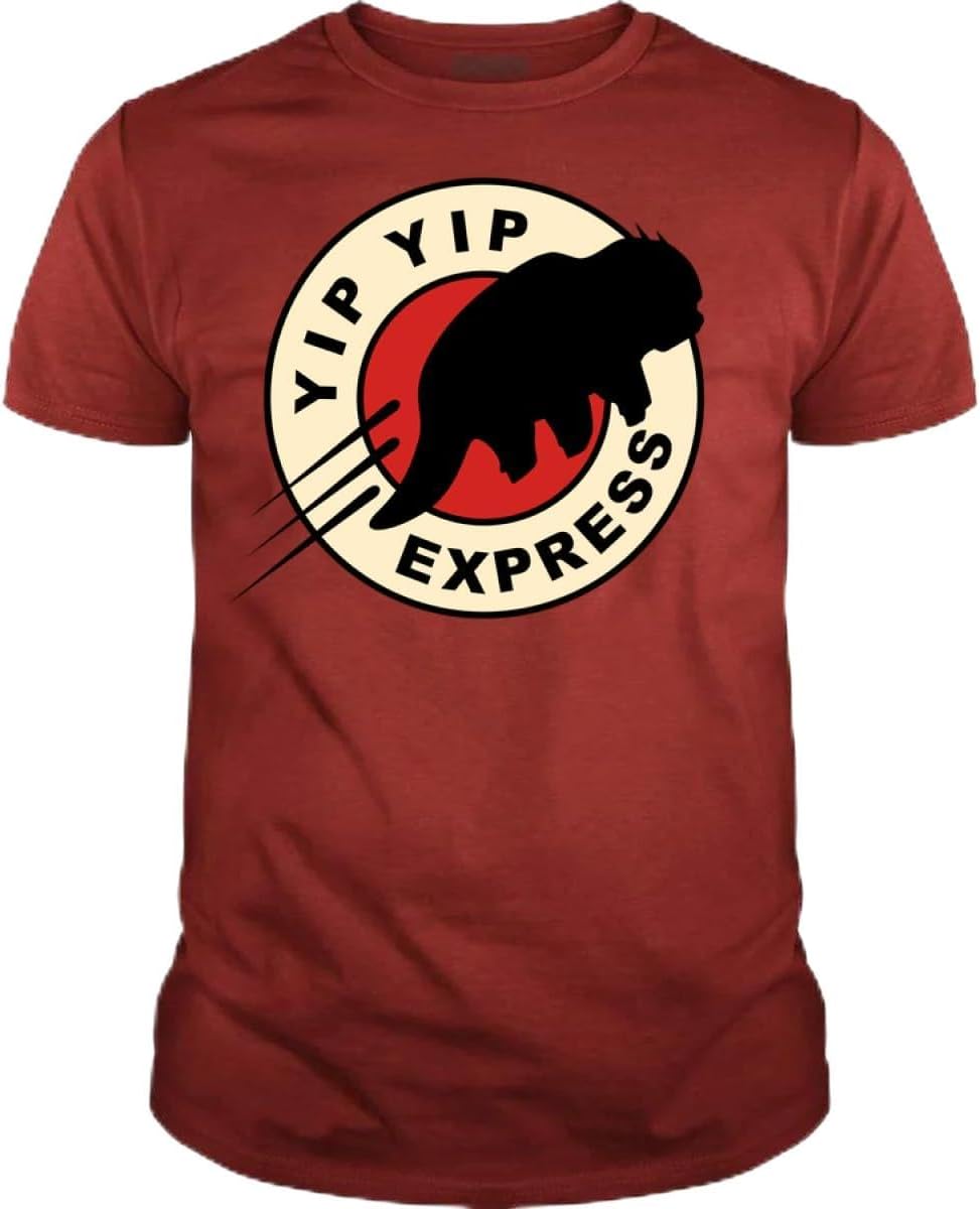 

Yip Yip T Shirt - Express Flying Sky Bison Shirt Mens & Womens - Short Sleeve Crew Neck Soft Tees 5XL різнокольоровий