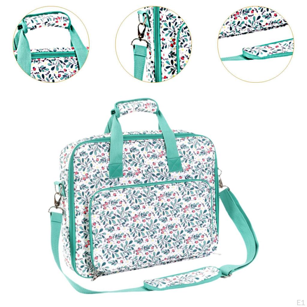 Embroidery Project Bag Supplies Storage Elegant Portable Tool Tote Organizer