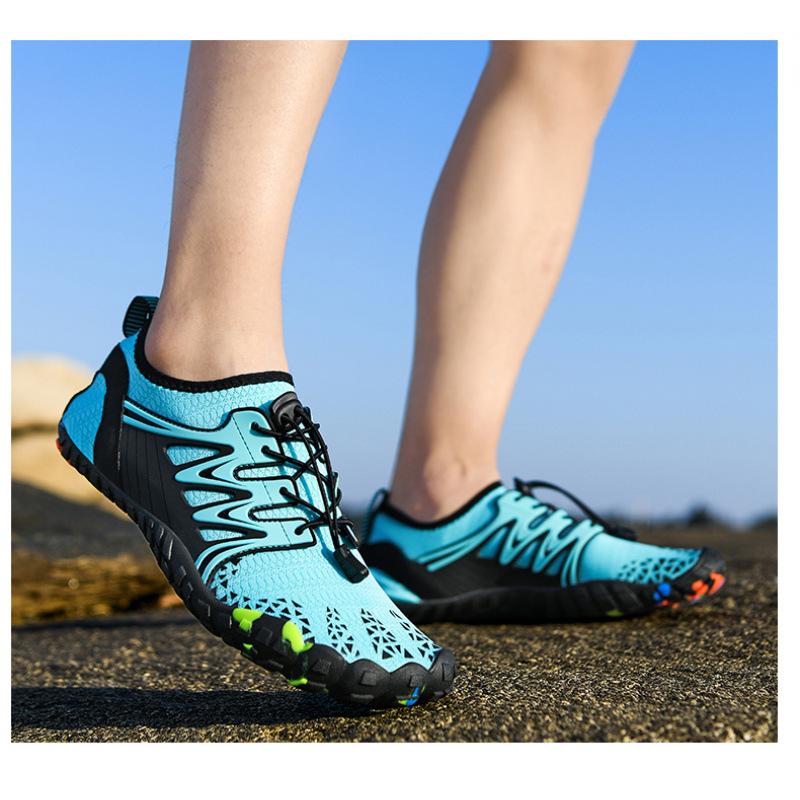 2025 Frühling neue Outdoor Herren- und Damen-Strandschuhe Paar Bachschuhe Barfuß schnelltrocknende Watschuhe Schwimm-Tauchuhr
