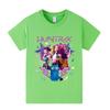 A1216 Kids Boys Girls Kpop Rumi Zoey Mira Print Short Sleeves T-shirt