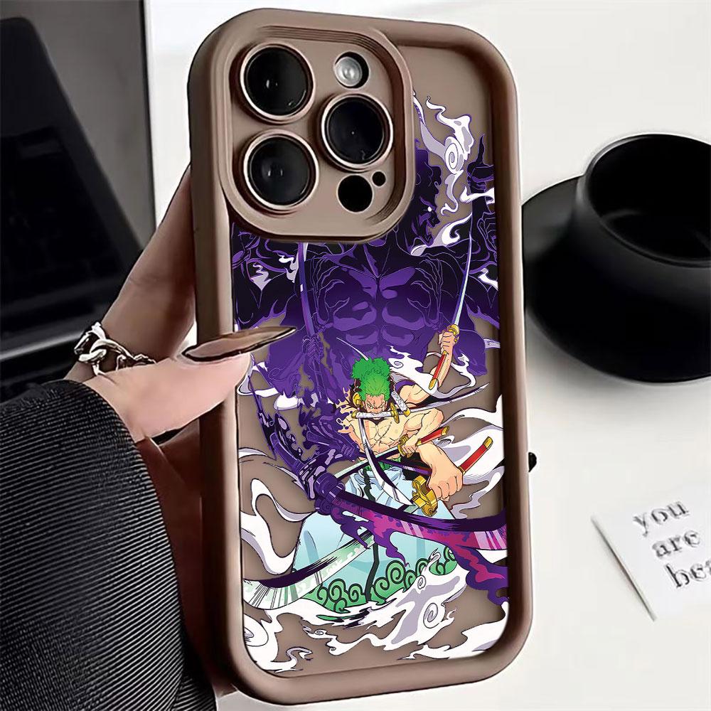 

One p-Piece Luffys Zorros Phone Case For HONOR X9D X9B X9A X8C X8B X8A X8 X7A X6A X7 X9 MAGIC 5 6 7 8 Y9 DIY Shell Case Cover HONOR X7A