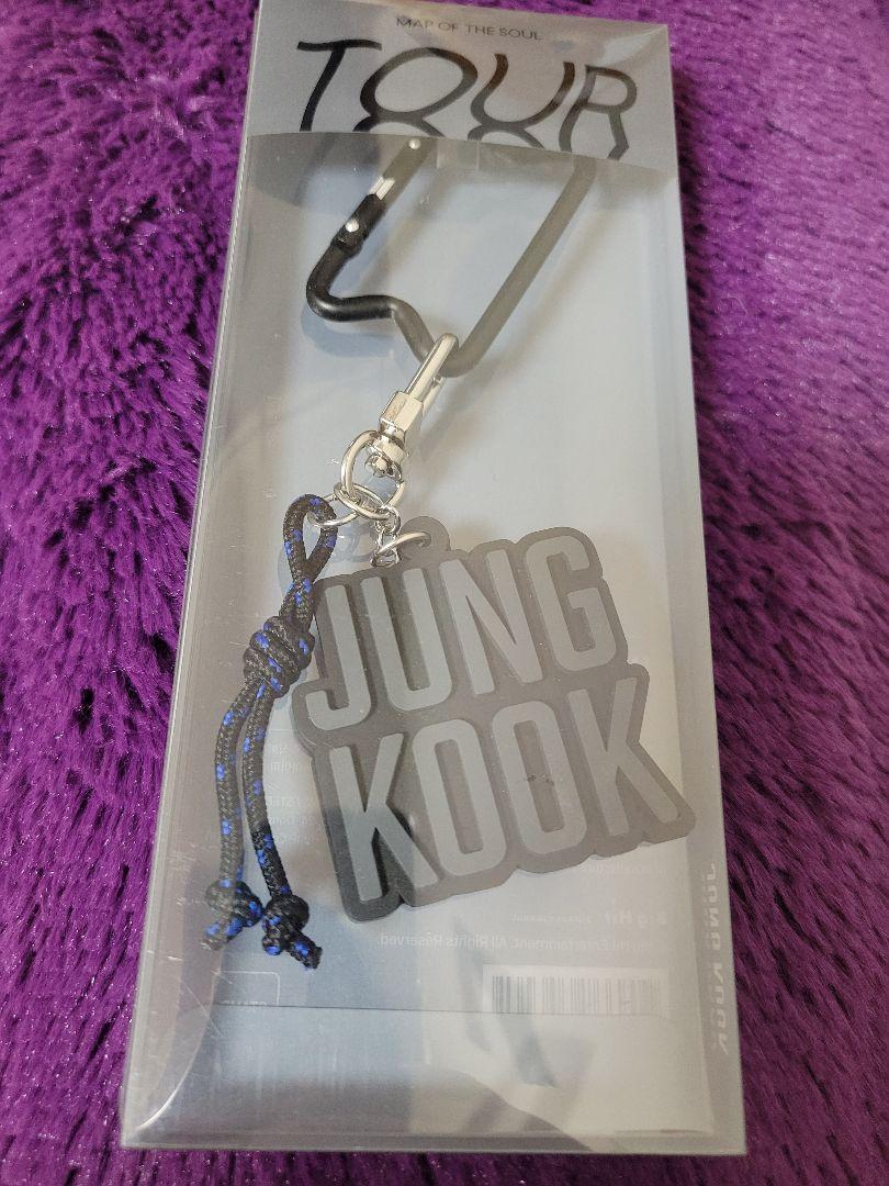 

[USED] BTS MAPOFTHESOUL TOUR JUNGKOOK initial key ring