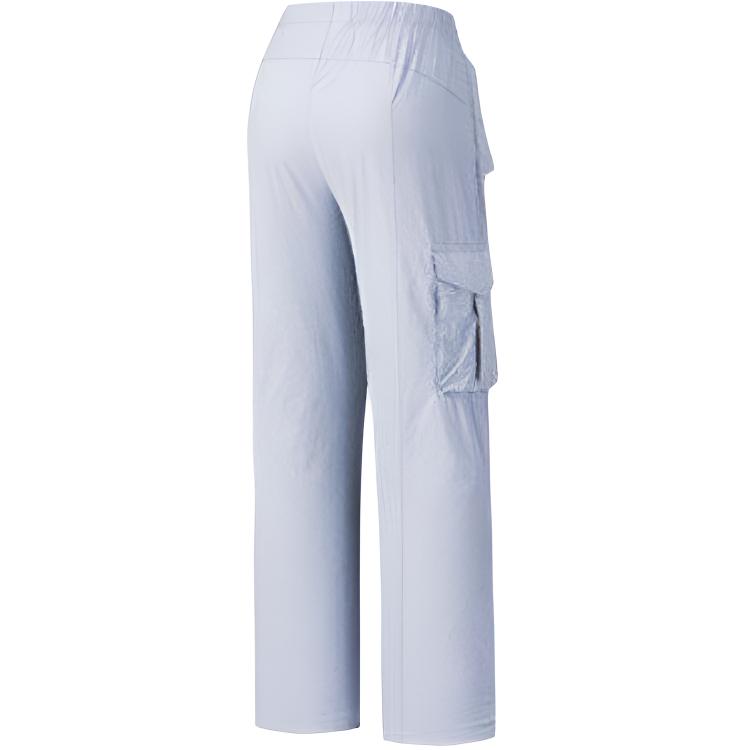 Anta Loose Mid Waist Wide Leg Casual Pants Women Bottoms 162628512-2
