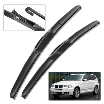 For BMW X3 E83 2004-2010 2005 2006 2007 2008 2009 Wiper Front Wiper Blades Windshield Windscreen Window Brush 22"+20"