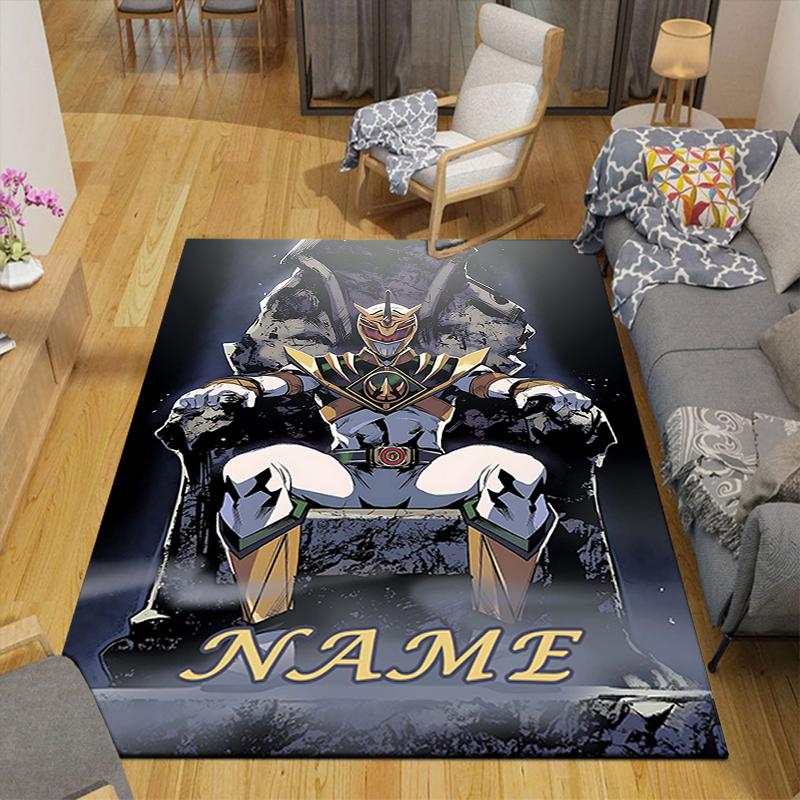 Custom 1Pc Power Rangers Team Rug Office Carpet Indoor Outdoor Entrance Doormat Nonslip Soft And Comfortable Living Room D2915215