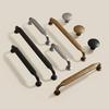 Vintage Zinc Alloy Cabinet Door Handle Kitchen Cabinet Drawer Wardrobe Door Knob Vintage Furniture Hardware