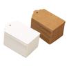 Kraft Paper Blank Hang Tags - Small Bookmark, Gift, Thank You Card, Ornament, or Clothing Labels.