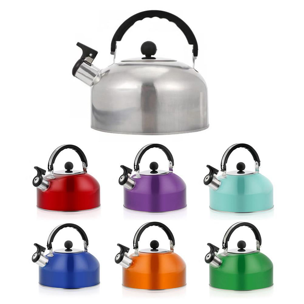 3L Household Flat Bottom Kettle Steel Gas Stove Cooker For ALL Stove Tops Gas Kettles Boil Water Kitchen Accessories