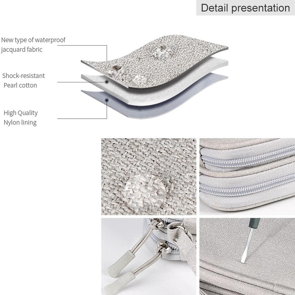 Data Cable Storage Bag Waterproof Portable Carry Case Storage Bag Travel Organizer Bag For Wired Earphone Cable Cord USB Charger