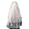 Bridal Veil Bride Elaborate Tulle Lace Bow Short Bachelorette Party Hen Party Bride Veil Hen Party Head Scarf
