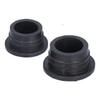 2Pcs Black Pool Ladder Rubber Bumper Safety Guard Swimming Pool Ladder Replacement