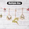 40PCS Tapestry Wall Hanging Clips, Tapestry Hangers Adhesive Clips for Hanging and Organization