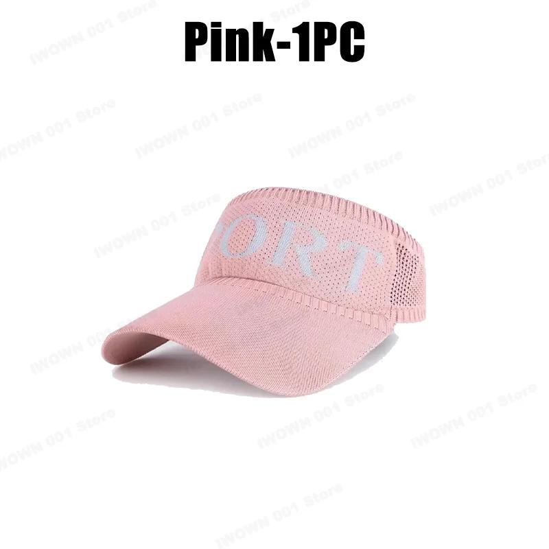 Summer Women Sun Visor UV Protection Cycling Baseball Cap Golf Seaside Breathable Tennis Lady Jogging Empty Top Hat Outdoor