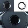 Center Ring Trim 1PCS Steering Wheel Black Steel For BMW X3 G01 X4 G02 2018-