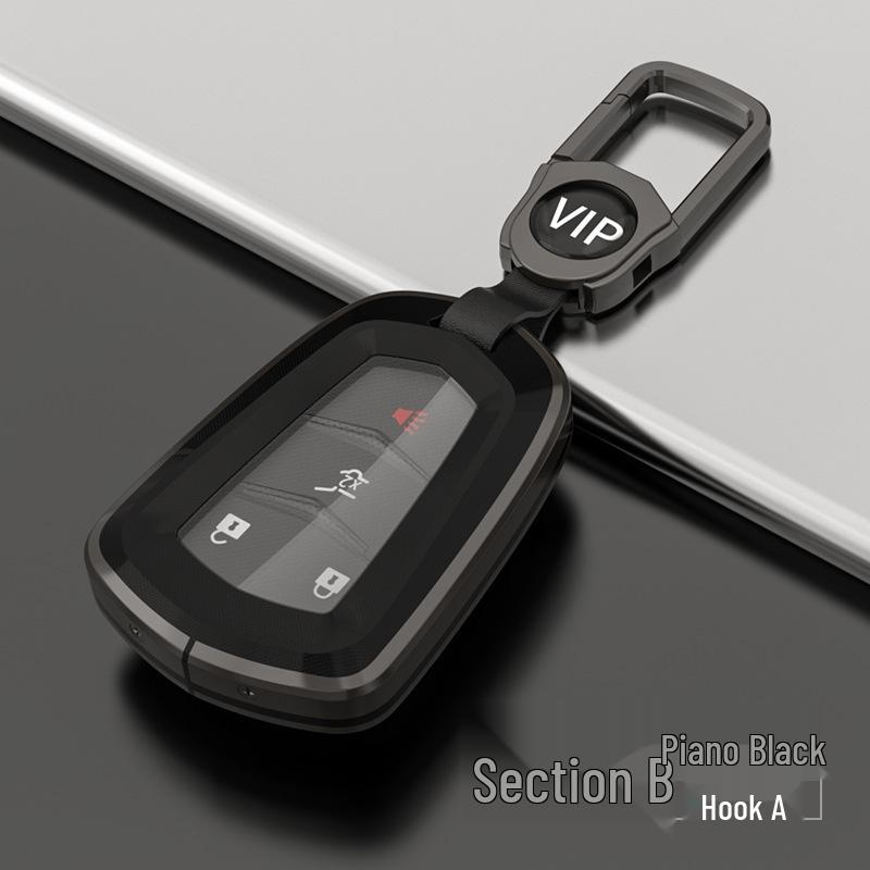 TPU Full-Cover Key Fob Shell for Cadillac XT5, CT5, XT4, XT6, XTS, ATSL