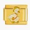 Gold Cartoon Character Titanium Steel Elastic Bracelet