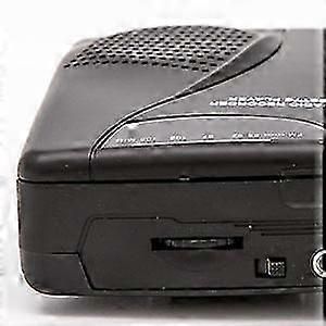 USA Imported Black GPO Cassette Player and Radio with MISC Accessories