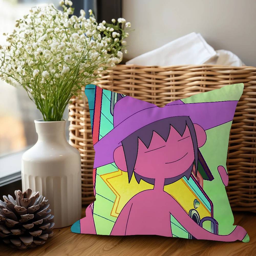 The M-Midnight Gospel Cartoon Pillow Anime Pillow Sofa Bed Head Pillow Cover Cushion Cover 45x45 Cm Fashion