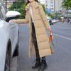 Winter Women's Long Knee-length Thickened Fashionable and Versatile Loose Coat