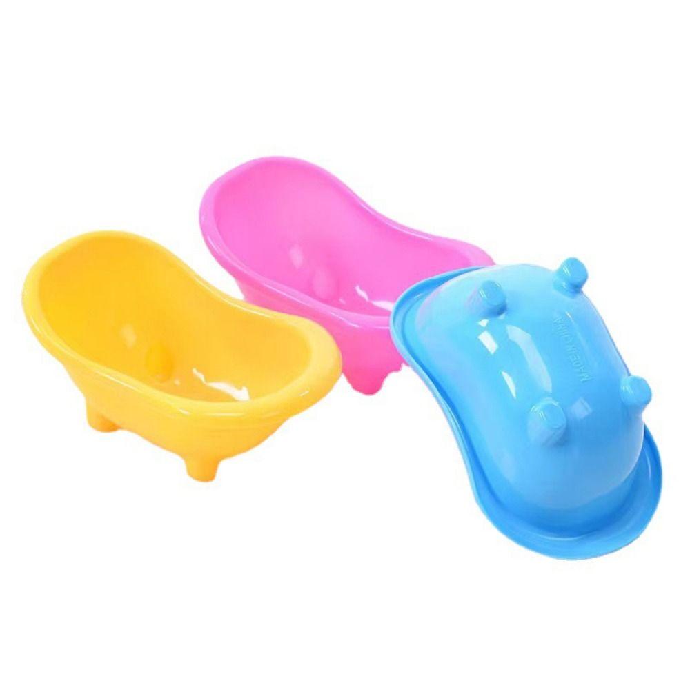 Solid Color Hamster Bathtub Mini Hamster Bathing Sand Room Guinea Bathroom  Cleaning