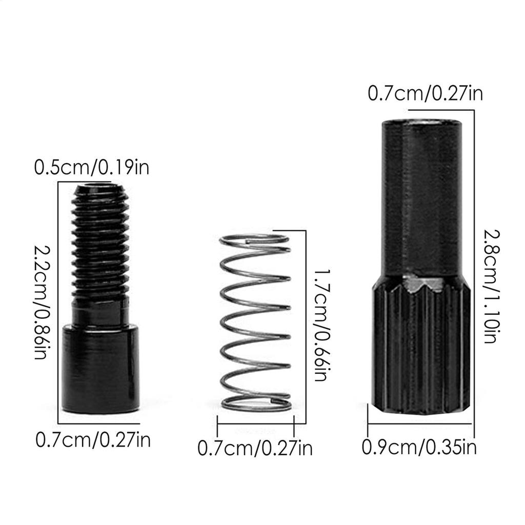 Bike Cable Barrel Adjuster Bicycle Cable Adjustment Screw Bike Accessory For Bicycle Mountain Bike Road Bike Mountain Bike